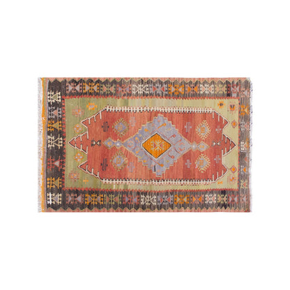Vintage Turkish Rug, 5.1 x 3.1 ft, 155 x 95 cm