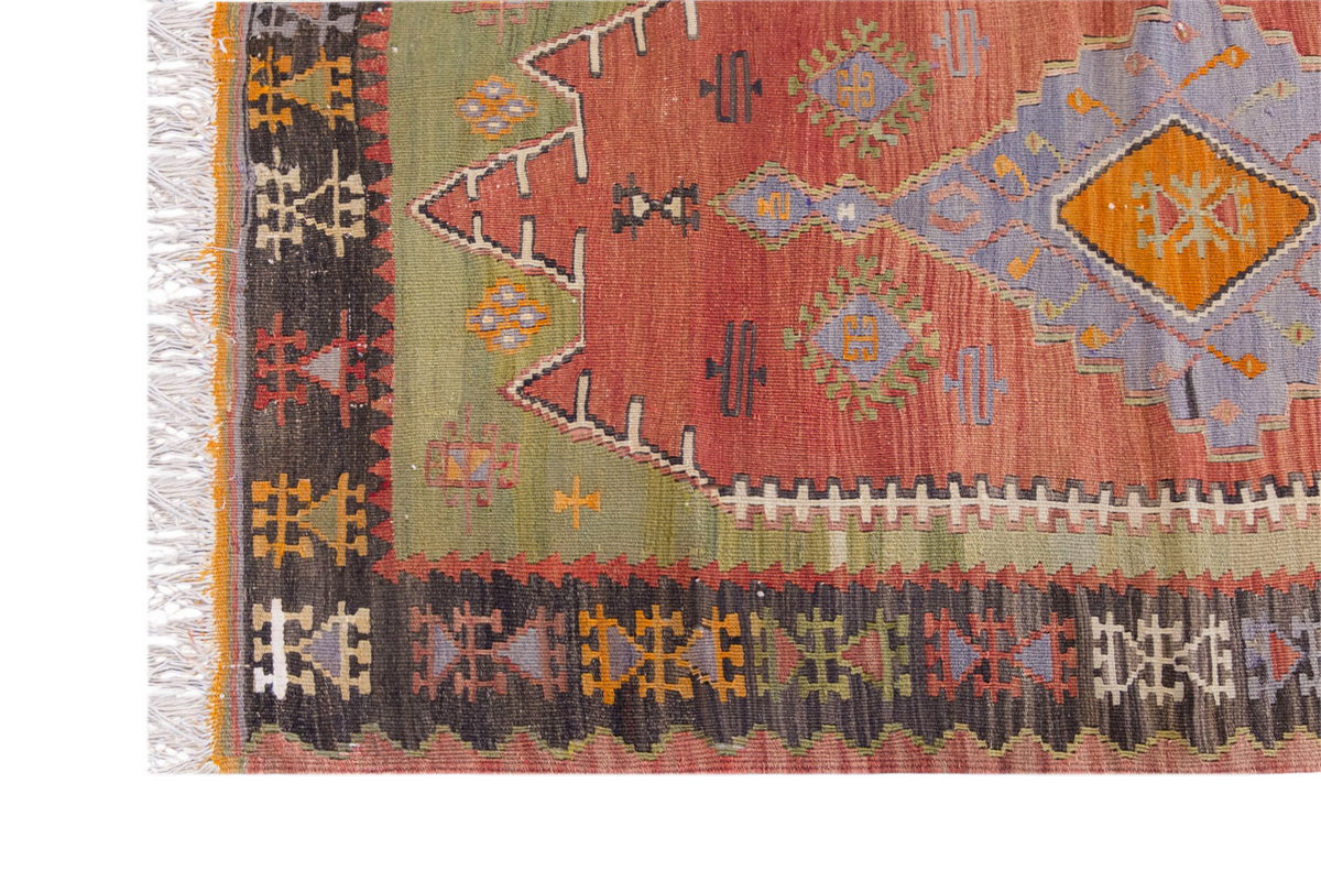 Vintage Turkish Rug, 5.1 x 3.1 ft, 155 x 95 cm
