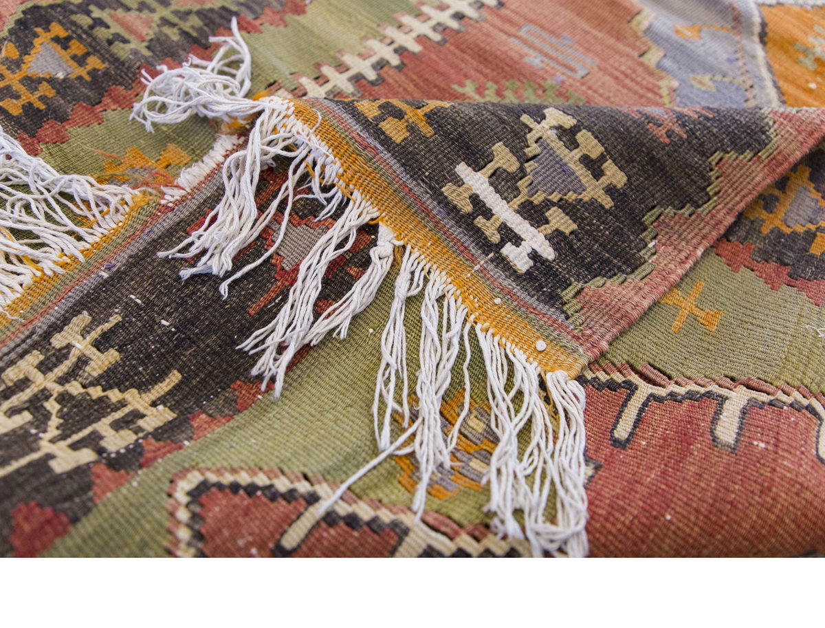 Vintage Turkish Rug, 5.1 x 3.1 ft, 155 x 95 cm