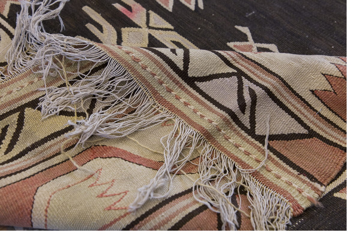 Vintage Turkish Rug, 5.1 x 3.4 ft Rug, 157 x 104 cm