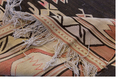 Vintage Turkish Rug, 5.1 x 3.4 ft Rug, 157 x 104 cm