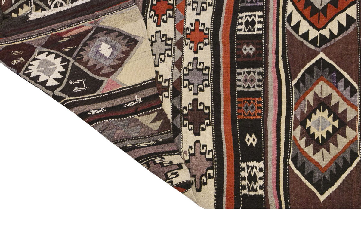 Vintage Turkish Rug, 5.1 x 7.4 ft Rug, 156 x 226 cm