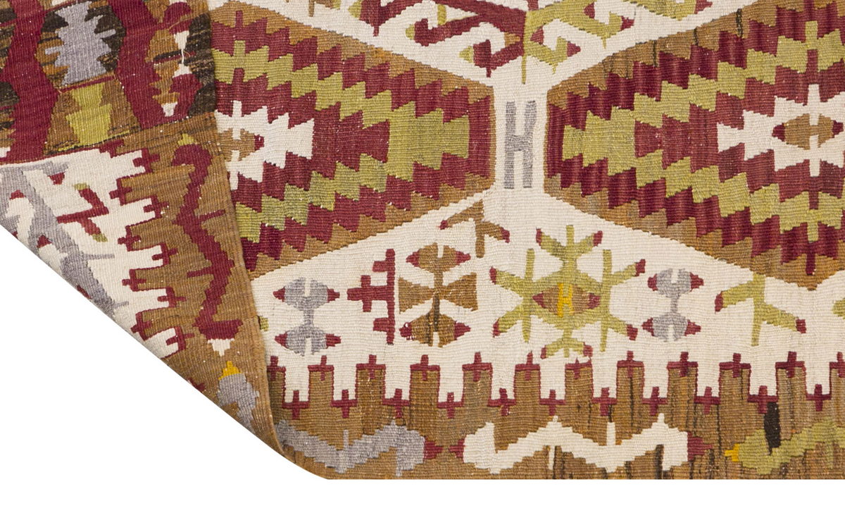 Vintage Turkish Rug, 5.1 x 8.11 ft, Vintage Rug, 156 x 272 cm