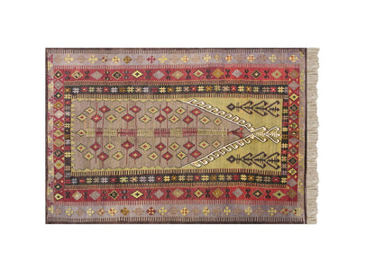 Vintage Turkish Rug, 5.1 x 8.3 ft Rug,, 156 x 252 cm
