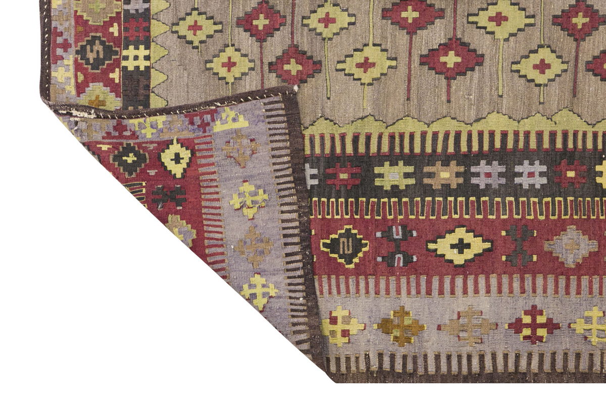 Vintage Turkish Rug, 5.1 x 8.3 ft Rug,, 156 x 252 cm