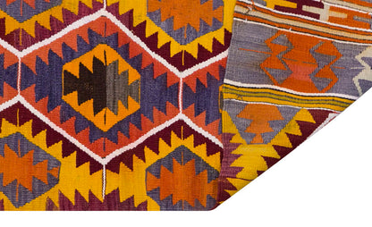 Vintage Turkish Rug, 5.2 x 5.4 ft, 158 x 164 cm