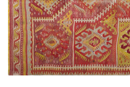 Vintage Turkish Rug, 5.2 x 6.10 ft, 160 x 210 cm