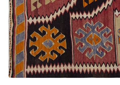 Vintage Turkish Rug, 5.3 x 3.5 ft Rug, 161 x 106 cm