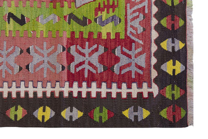 Vintage Turkish Rug, 5.5 x 3.3 ft Rug, 166 x 100 cm