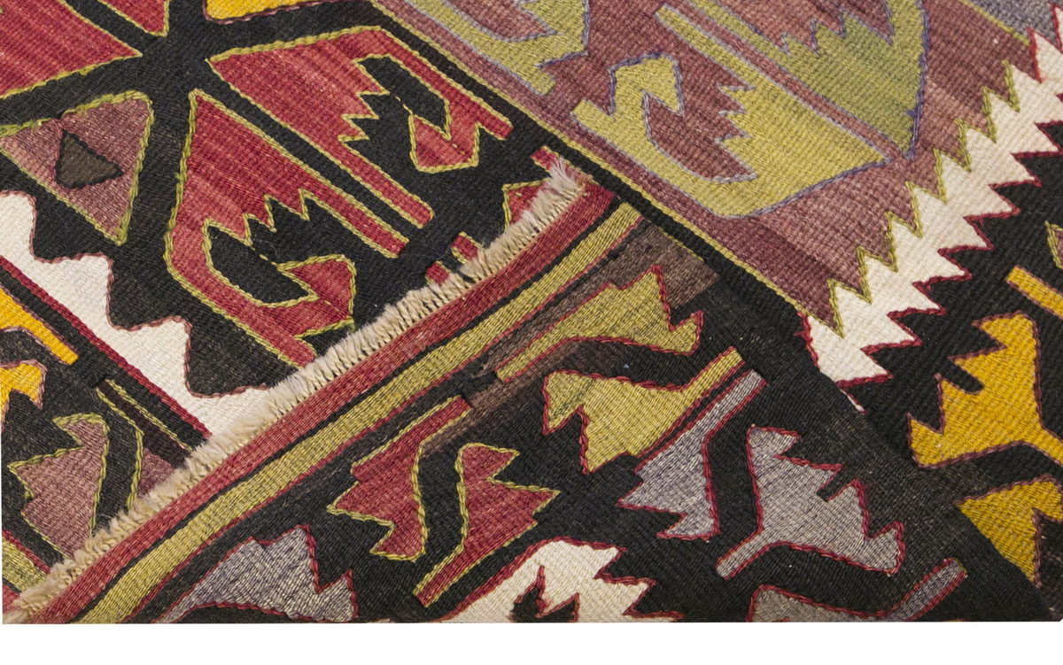 Vintage Turkish Rug, 5.6 x 3.8 ft Rug, 170 x 114 cm