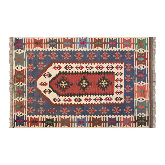 Vintage Turkish Rug, 5.8 x 3.9 ft Rug, 175 x 116 cm