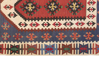 Vintage Turkish Rug, 5.8 x 3.9 ft Rug, 175 x 116 cm