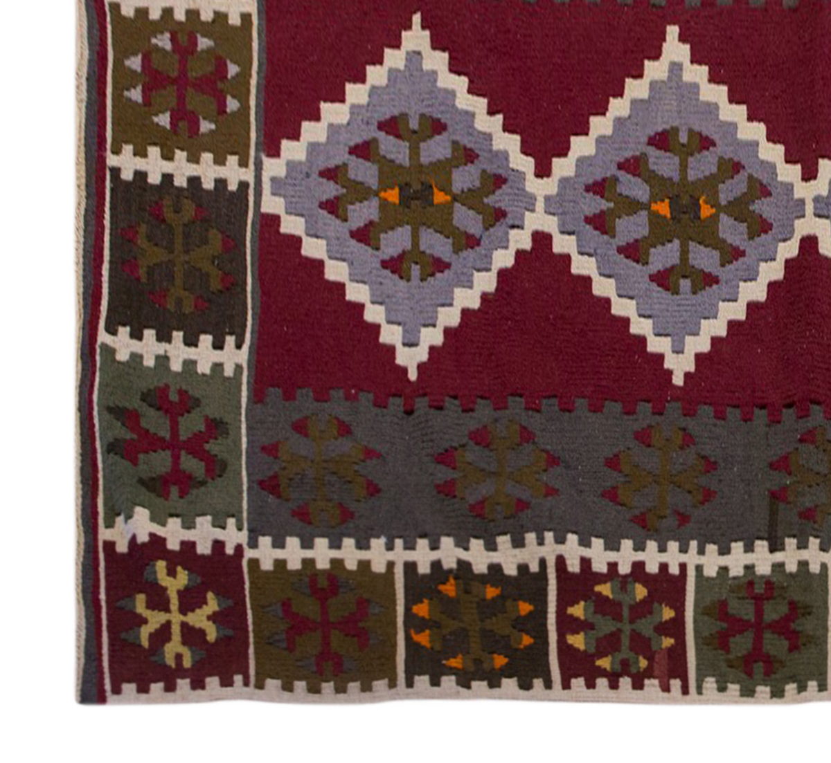 Vintage Turkish Rug, 5.9 x 3.8 ft Rug, 177 x 112 cm