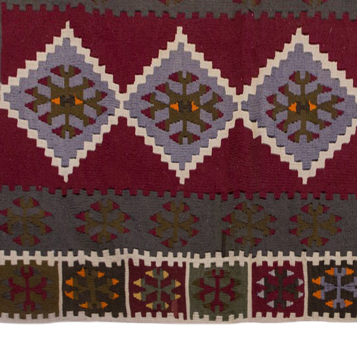 Vintage Turkish Rug, 5.9 x 3.8 ft Rug, 177 x 112 cm