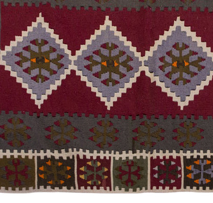 Vintage Turkish Rug, 5.9 x 3.8 ft Rug, 177 x 112 cm