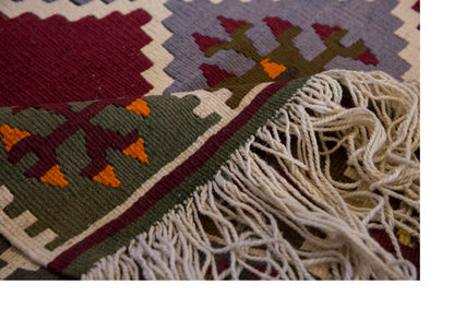 Vintage Turkish Rug, 5.9 x 3.8 ft Rug, 177 x 112 cm