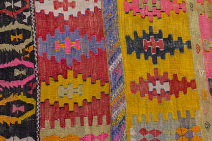 Vintage Turkish Rug, 6.2 x 3.4 ft Rug, 190 x 102 cm