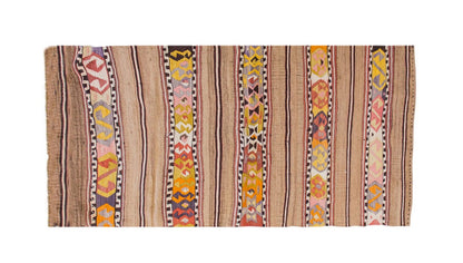 Vintage Turkish Rug, 6.3 x 3 ft Rug, 192 x 92 cm