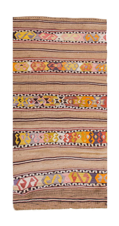 Vintage Turkish Rug, 6.3 x 3 ft Rug, 192 x 92 cm