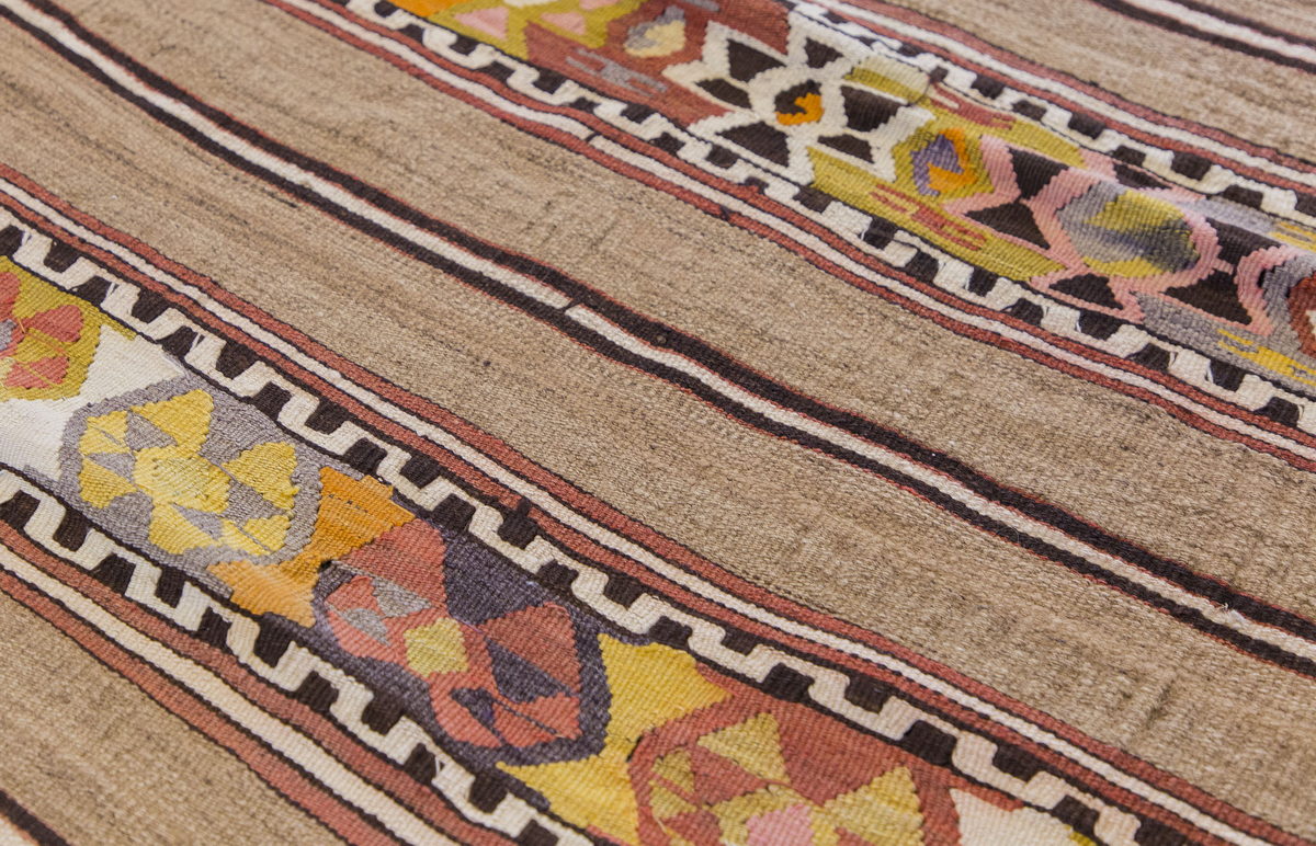 Vintage Turkish Rug, 6.3 x 3 ft Rug, 192 x 92 cm