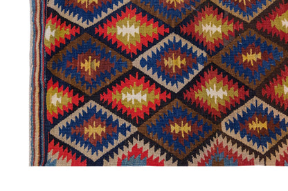 Vintage Turkish Rug, 62 x 102 cm 2 x 3.4 ft