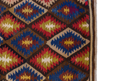 Vintage Turkish Rug, 62 x 102 cm 2 x 3.4 ft