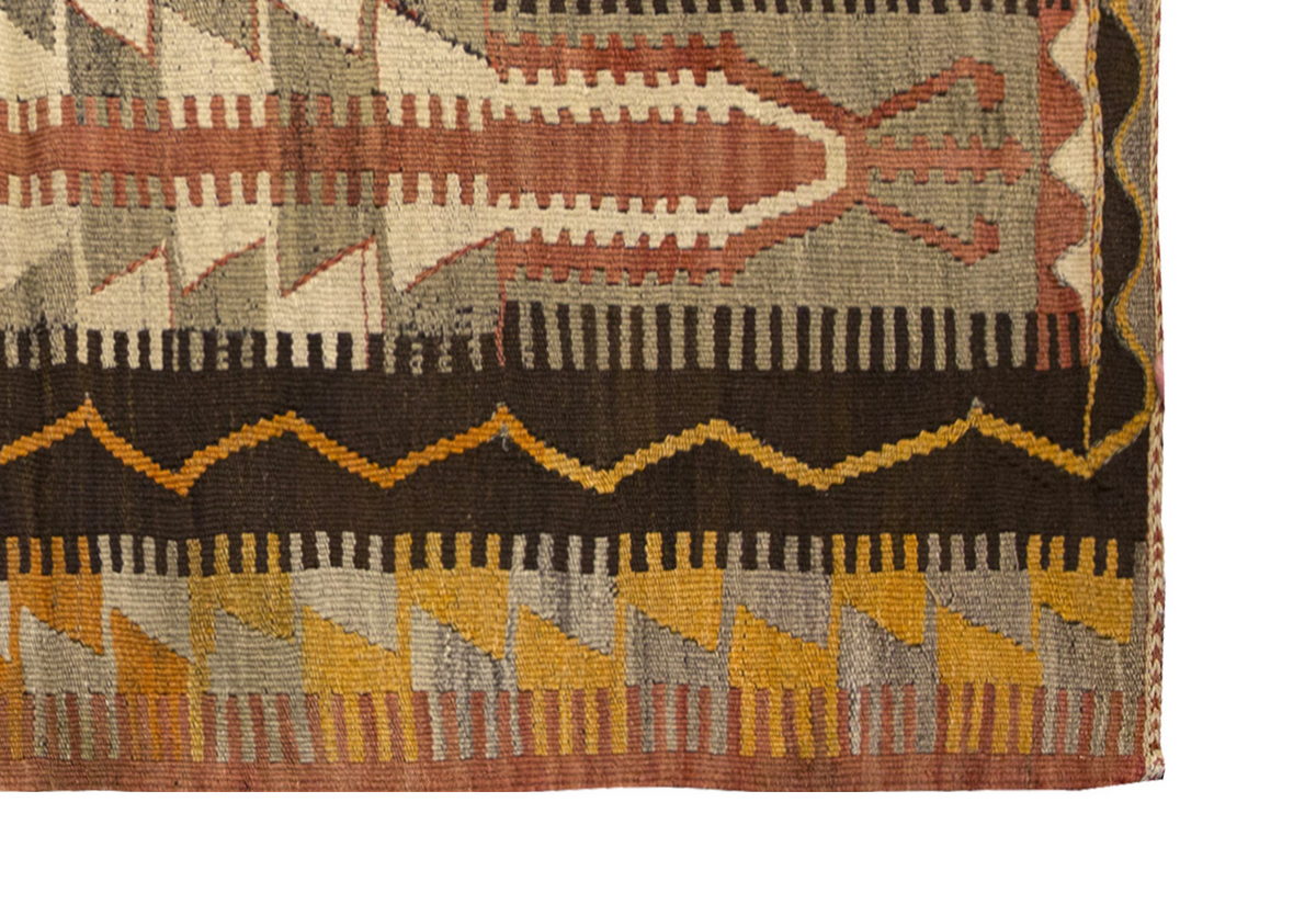 Vintage Turkish Rug, 67 x 118 cm, 2.2 x 3.10 ft