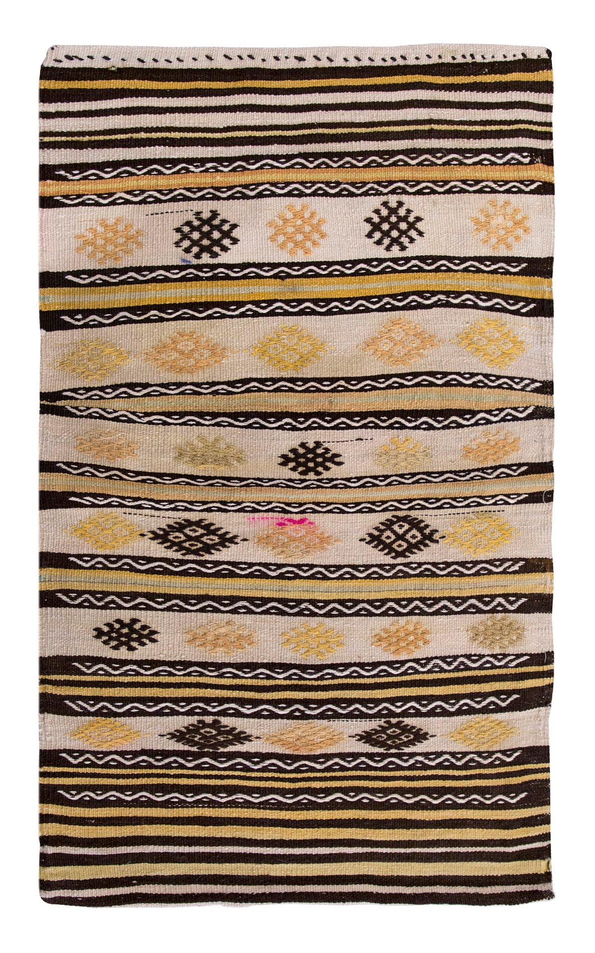 Vintage Turkish Rug, 72 x 112 cm, 2.4 x 3.8 ft