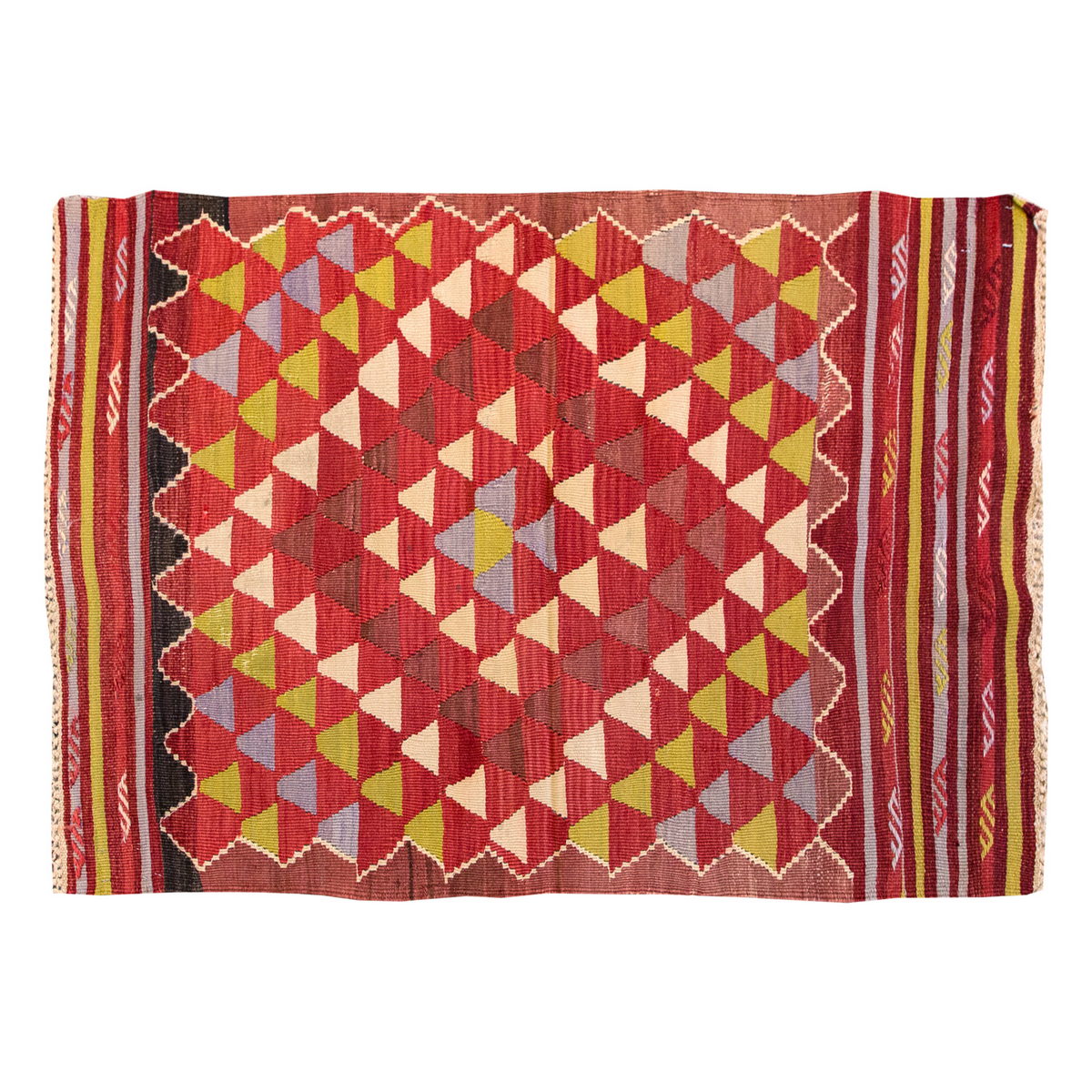Vintage Turkish Rug, 73 x 125 cm, 2.4 x 4.1 ft