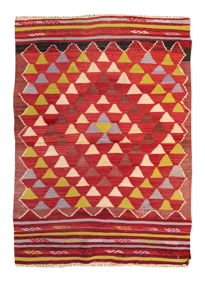 Vintage Turkish Rug, 73 x 125 cm, 2.4 x 4.1 ft