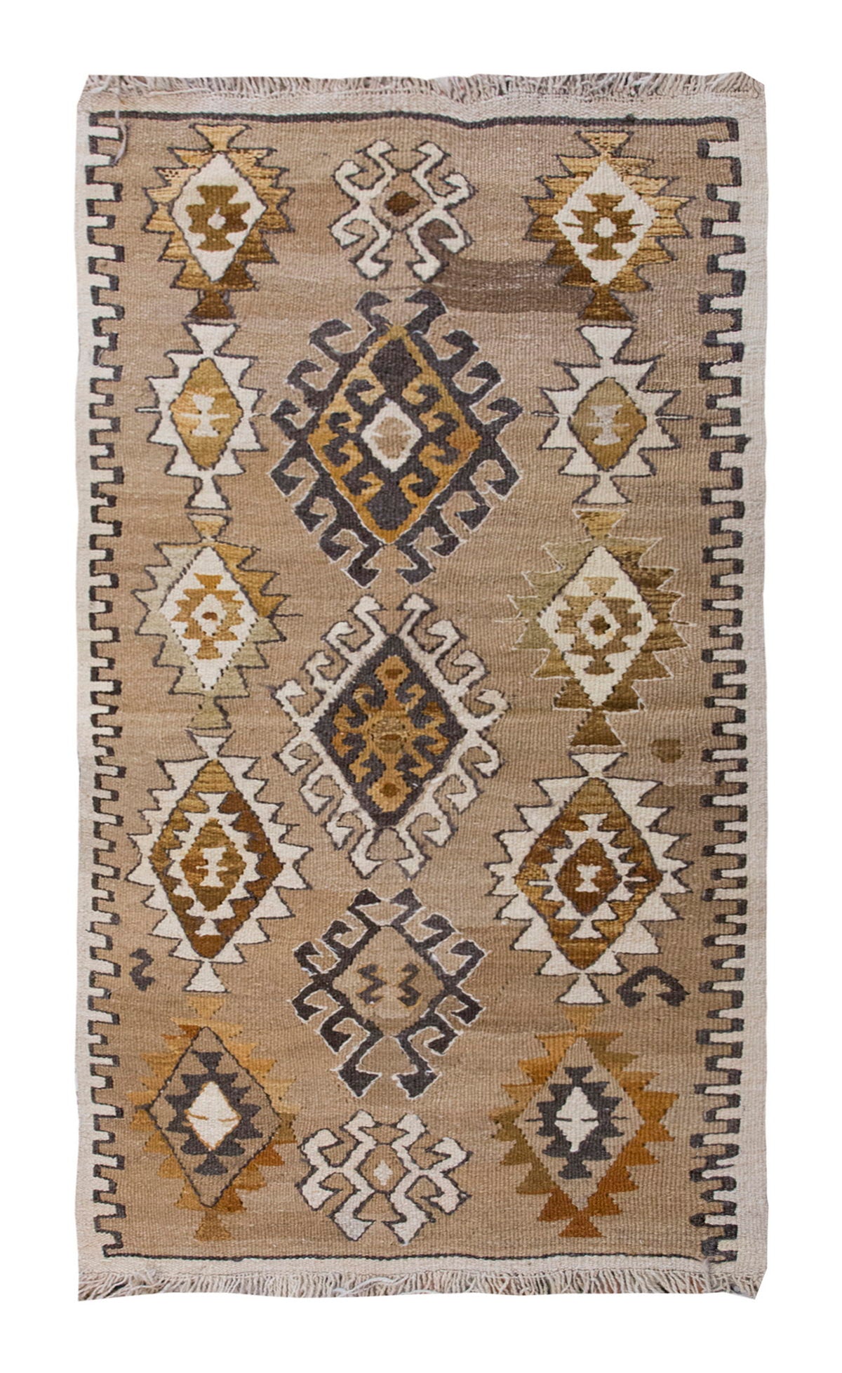 Vintage Turkish Rug, 75 x 125 cm, 2.5 x 4.1 ft