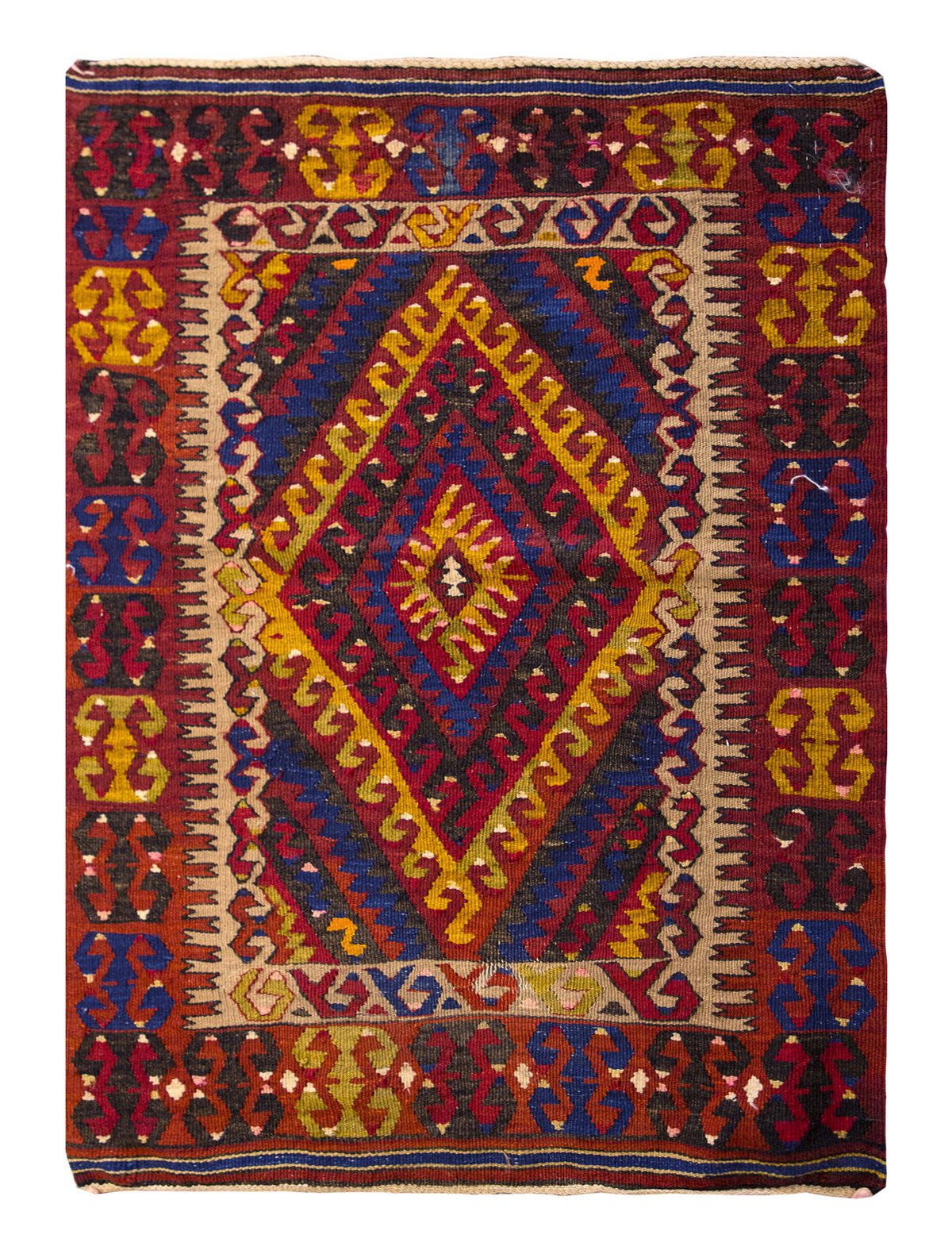 Vintage Turkish Rug, 78 x 110 cm, 2.6 x 3.6 ft