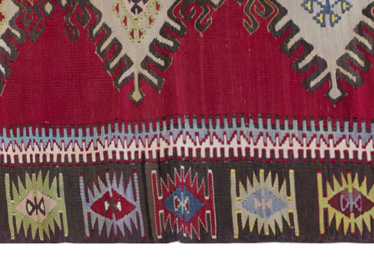 Vintage Turkish Rug, 78 x 140 cm, 2.6 x 4.7 ft