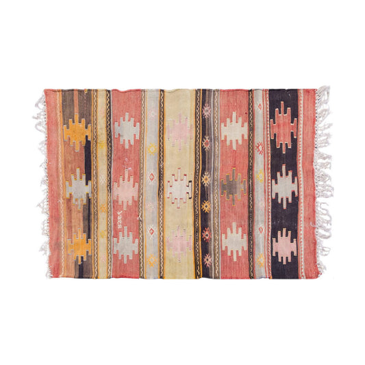 Vintage Turkish Rug, 80 x 130 cm 2.7 x 4.3 ft