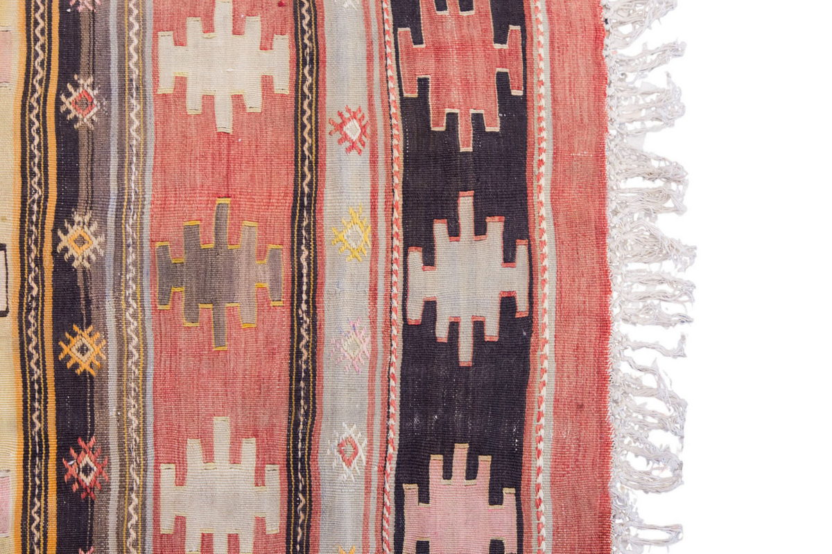 Vintage Turkish Rug, 80 x 130 cm 2.7 x 4.3 ft
