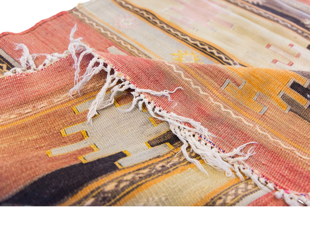 Vintage Turkish Rug, 80 x 130 cm 2.7 x 4.3 ft