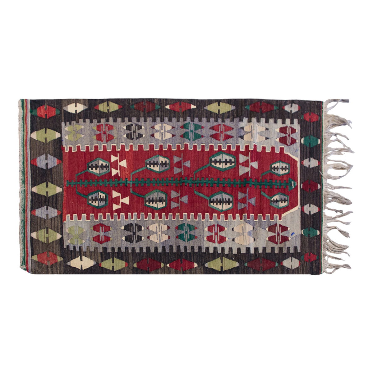 Vintage Turkish Rug, 81 x 135 cm, 2.7 x 4.5 ft