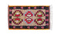 Vintage Turkish Rug, 82 x 128 cm 2.8 x 4.2 ft