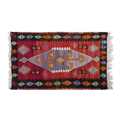 Vintage Turkish Rug, 82 x 143 cm, 2.8 x 4.8 ft