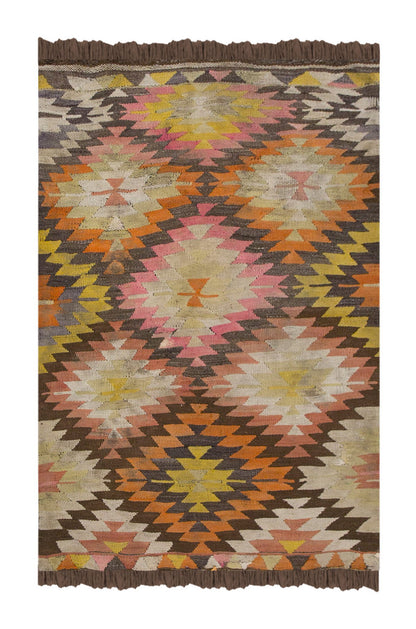 Vintage Turkish Rug, 84 x 117 cm, 2.9 x 3.10 ft