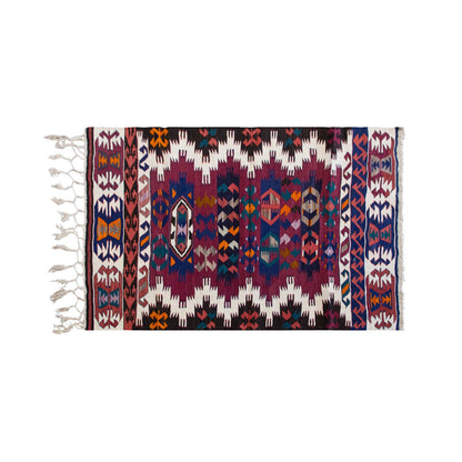 Vintage Turkish Rug, 84 x 131 cm, 2.9 x 4.3 ft