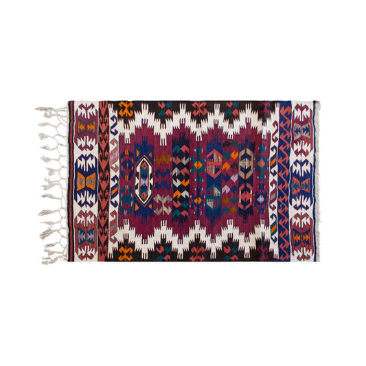 Vintage Turkish Rug, 84 x 131 cm, 2.9 x 4.3 ft