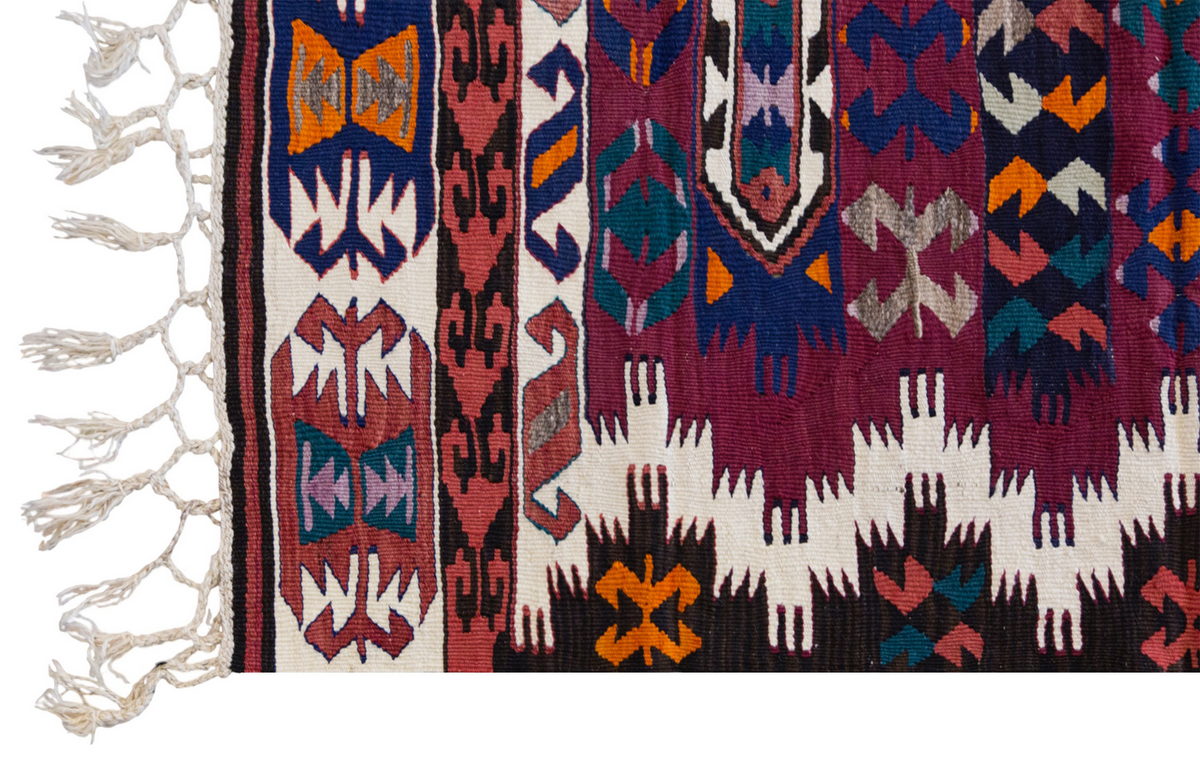 Vintage Turkish Rug, 84 x 131 cm, 2.9 x 4.3 ft