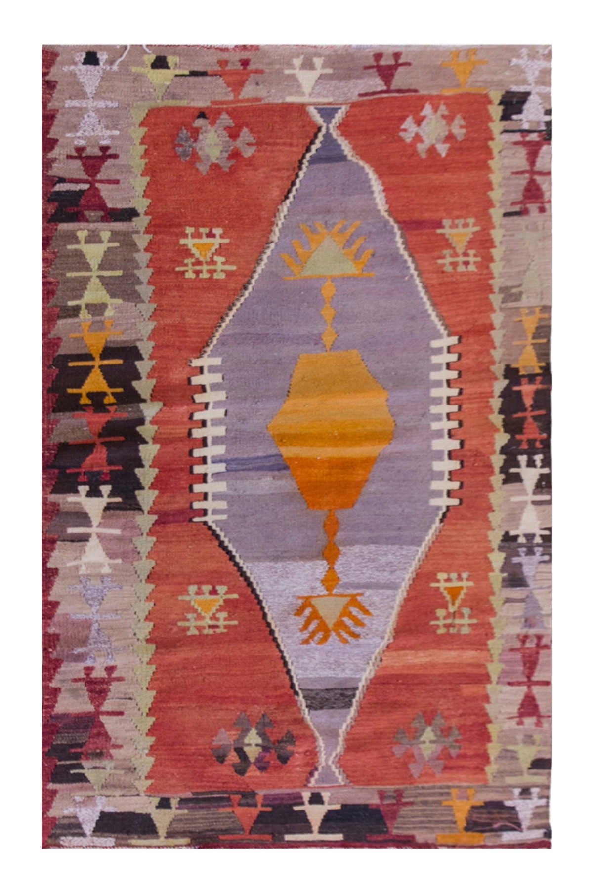 Vintage Turkish Rug, 84 x 151 cm, 2.9 x 4.11 ft