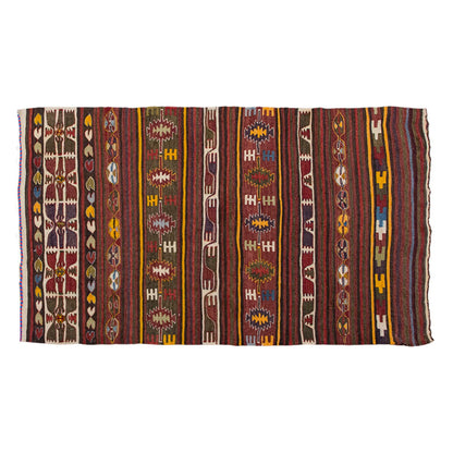 Vintage Turkish Rug, 85 x 124 cm, 2.9 x 4 ft
