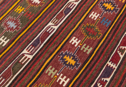 Vintage Turkish Rug, 85 x 124 cm, 2.9 x 4 ft