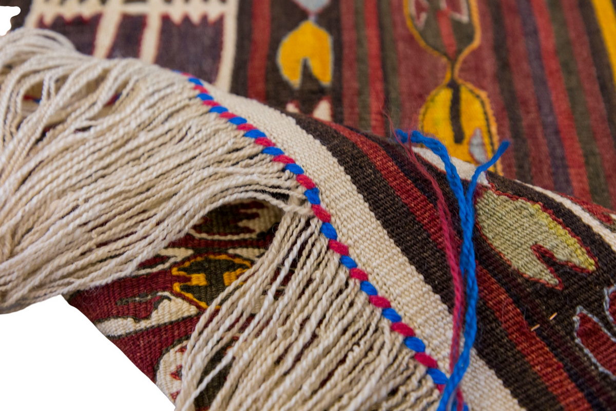 Vintage Turkish Rug, 85 x 124 cm, 2.9 x 4 ft