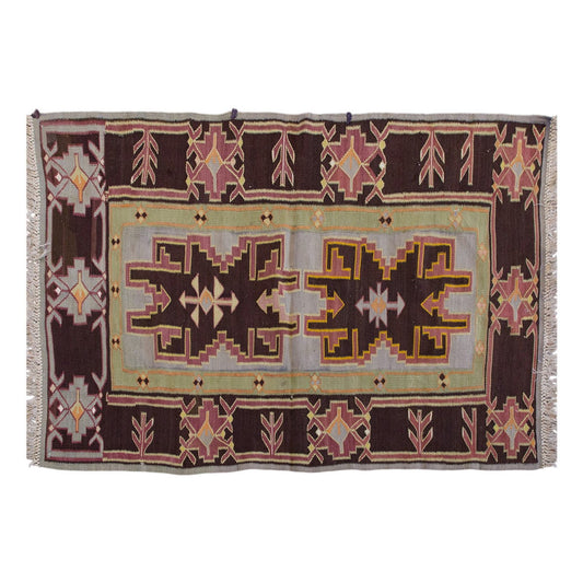 Vintage Turkish Rug, 85 x 130 cm, 2.9 x 4.3 ft
