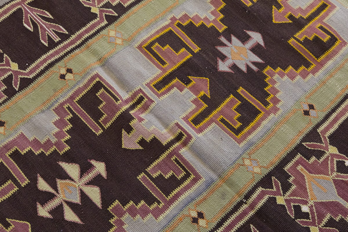 Vintage Turkish Rug, 85 x 130 cm, 2.9 x 4.3 ft