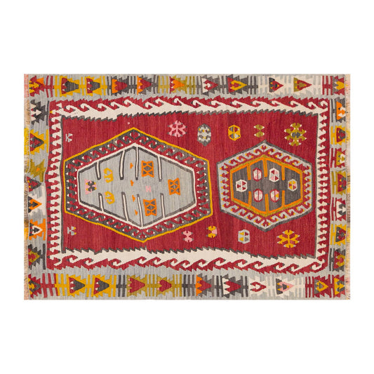 Vintage Turkish Rug, 86 x 122 cm, 2.9 x 4 ft